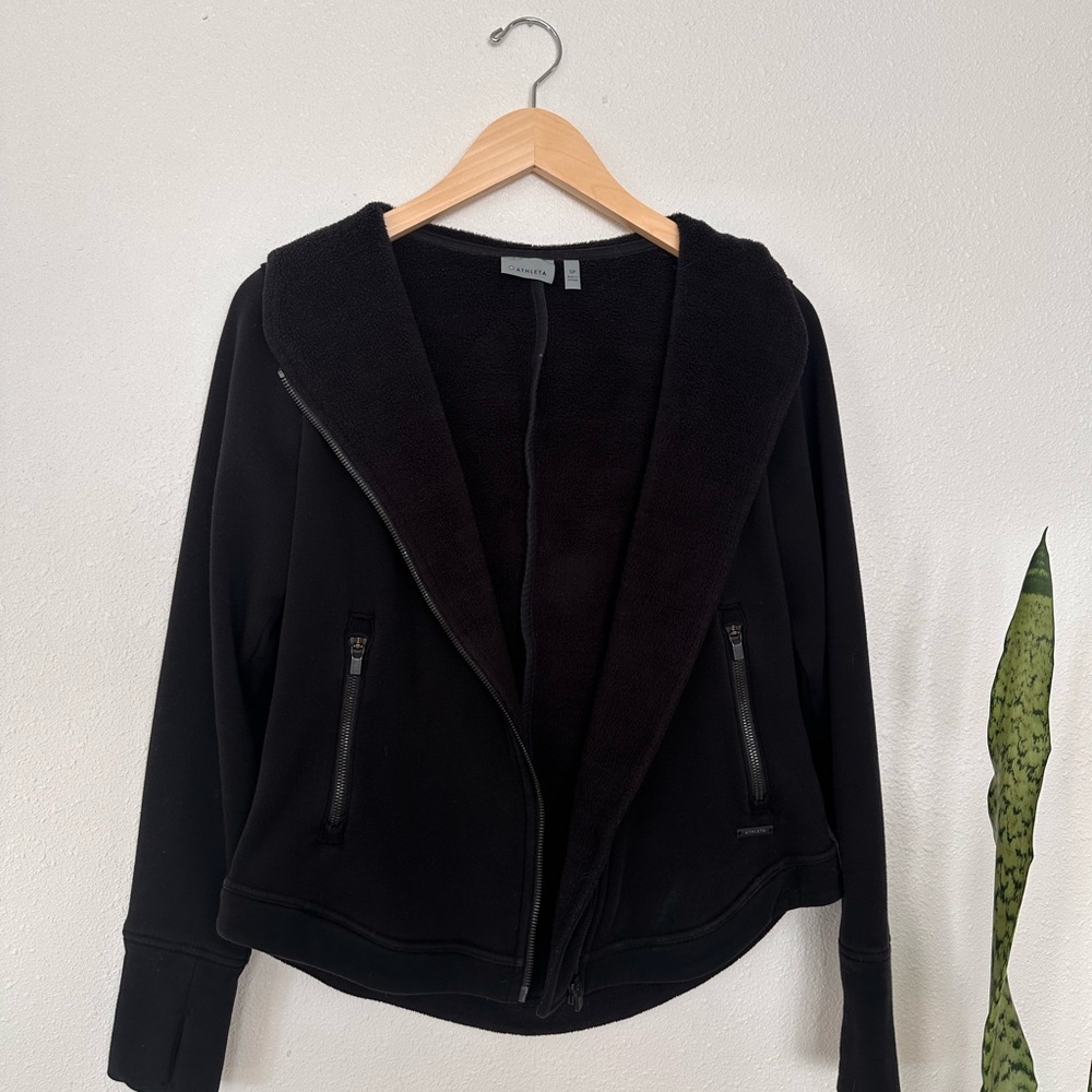 Athleta Zip Up Hooded Jacket